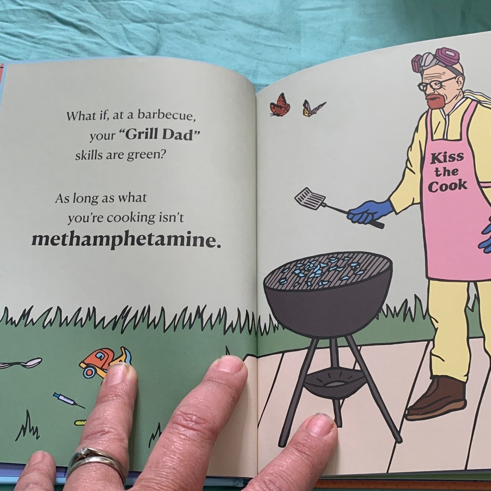 There Are Dads Way Worse Than You — Yellow & Light Blue Hardcover - Picture 4 of 5